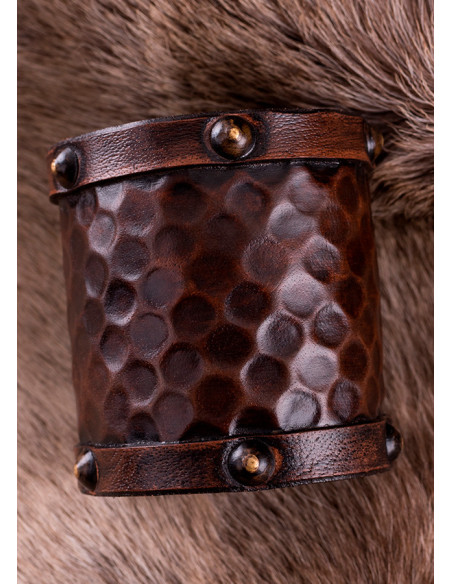 Bracelet en cuir pour guerrier, 1...