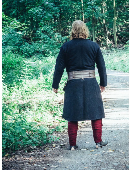Tunique viking ouverte en laine...