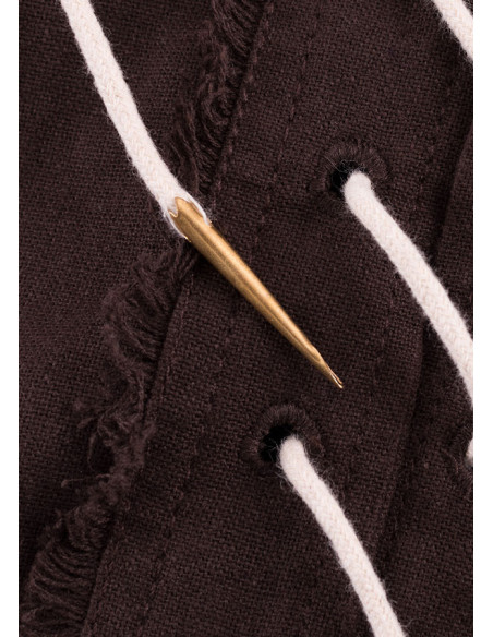 Jeu de 5 cordons tressés avec embouts...