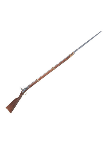 Fusil français à baïonnette, époque napoléonienne, 1806