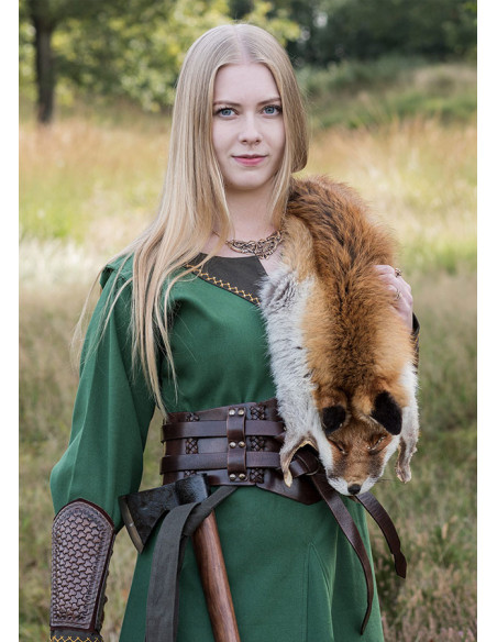 Ceinture double en cuir médiéval...