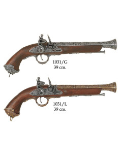 Pistolet italien, XVIIIe siècle