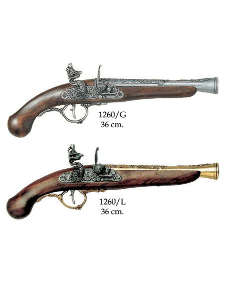 Pistolet allemand, XVIIe siècle