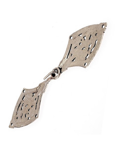 Broche fermeture cape viking finition laiton Borre 2