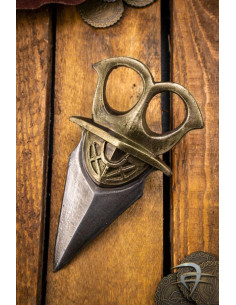 Poignard fantastique doré des Fiskers, LARP