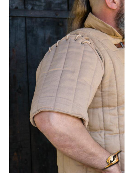 Gambison Guerrier Médiéval à Manches...