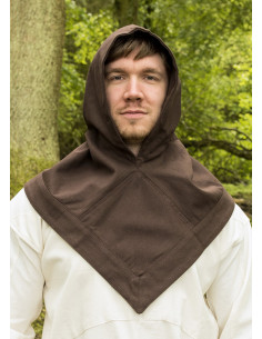 Gugel ou Viking Hood Skjoldehamn marron