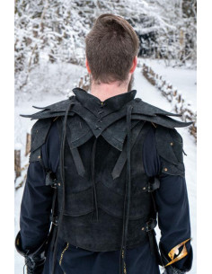 Épaulettes en daim du kit Shadow Fantasy, Epic Armoury 2