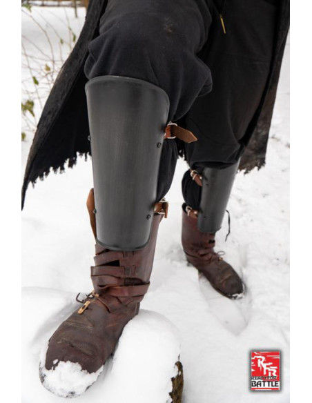 Grèves médiévales simples en noir,...