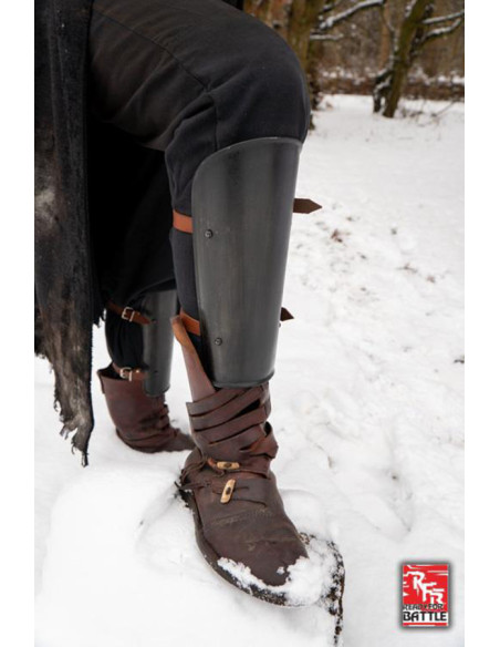 Grèves médiévales simples en noir,...