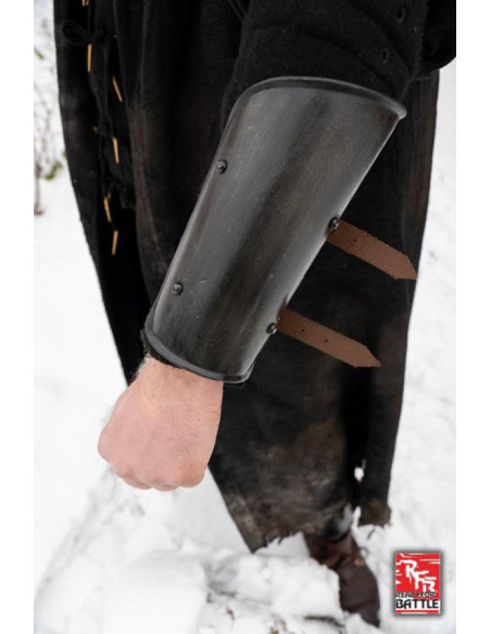 Brassards médiévaux simples en noir,...