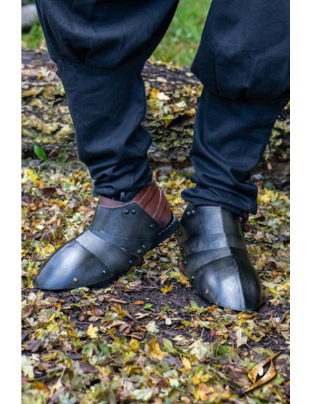 Escarpes Médiévaux Noirs Épic Armoury...