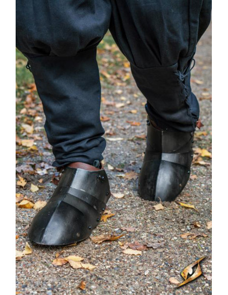 Escarpes Médiévaux Noirs Épic Armoury...