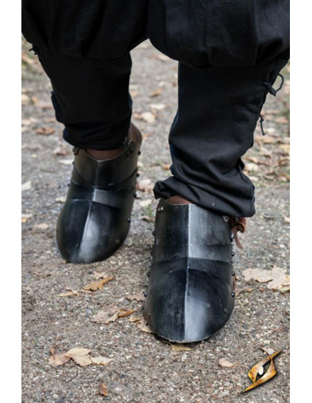 Escarpes Médiévaux Noirs Épic Armoury...