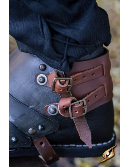 Escarpes Médiévaux Noirs Épic Armoury...