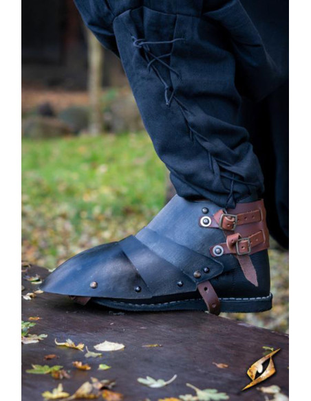 Escarpes Médiévaux Noirs Épic Armoury...