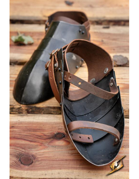 Escarpes Médiévaux Noirs Épic Armoury...