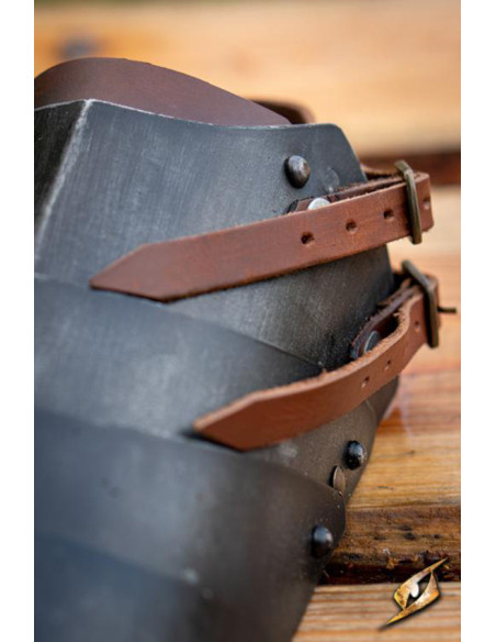 Escarpes Médiévaux Noirs Épic Armoury...