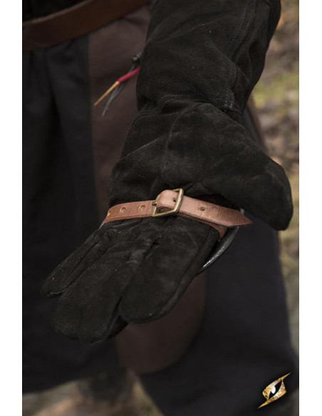 Garde-main médiéval, finition foncée