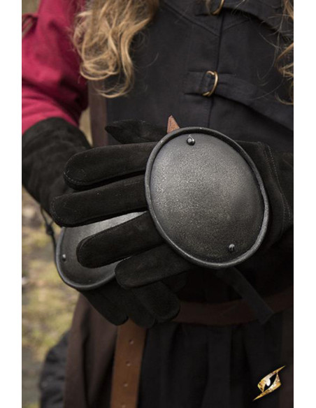 Garde-main médiéval, finition foncée