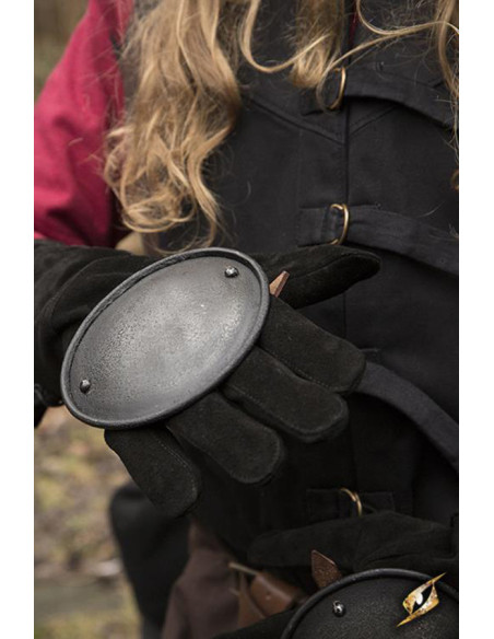 Garde-main médiéval, finition foncée