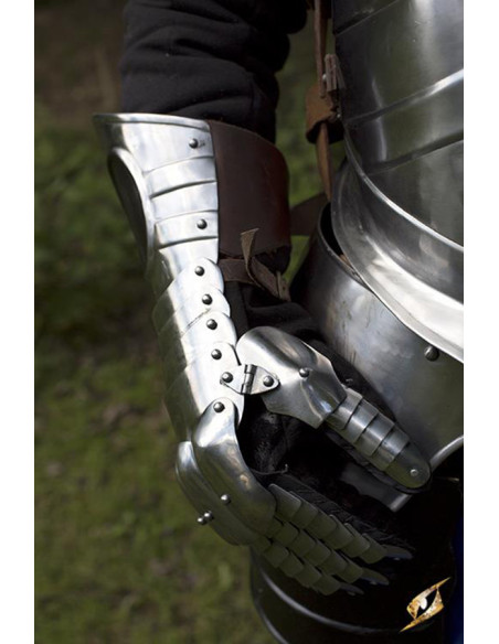 Gantelets médiévaux Dark Ice, Epic...