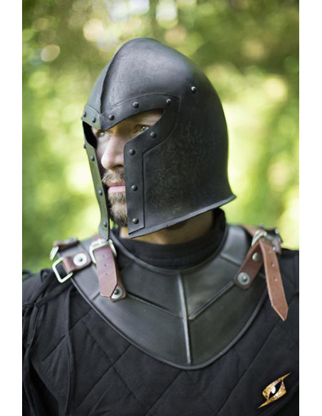 Barbute médiévale Epic Dark, Epic Armory Barbute médiévale Epic Dark, Epic Armory