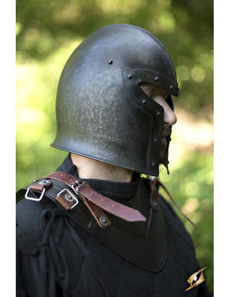 Barbute médiévale Epic Dark, Epic Armory Barbute médiévale Epic Dark, Epic Armory