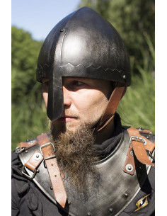 Casque normand avec nasal foncé épique, Epic Armory 2