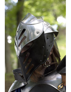 Casque Dark Ice Elf finition polie, Epic Armory