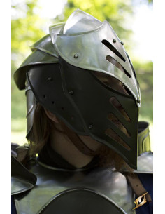 Casque Dark Ice Elf finition polie, Epic Armory 2