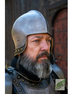 Casque de chevalier médiéval en polyuréthane, Epic Armoury