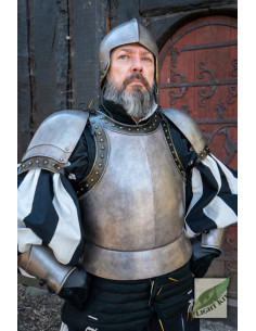 Cuirasse complète pour chevalier médiéval en...