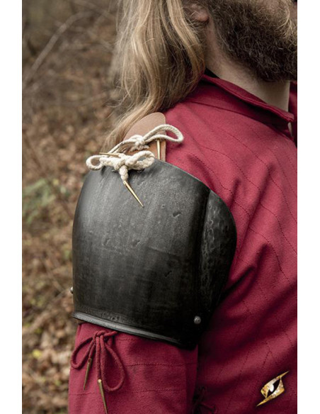 Épaulières Epic Black Churburg Armor,...