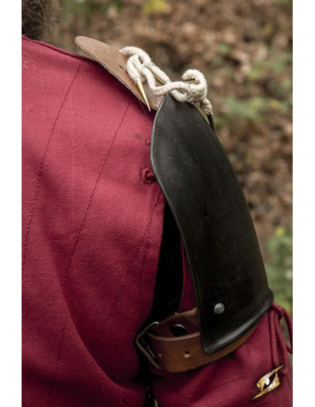 Épaulières Epic Black Churburg Armor,...