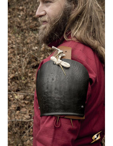 Épaulières Epic Black Churburg Armor,...
