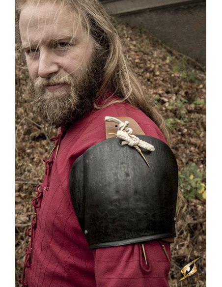 Épaulières Epic Black Churburg Armor,...