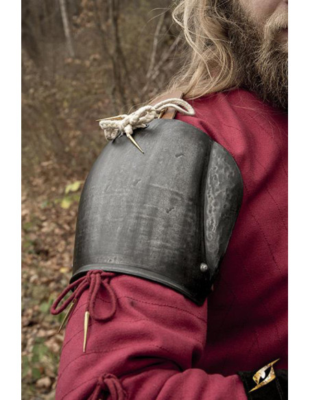 Épaulières Epic Black Churburg Armor,...