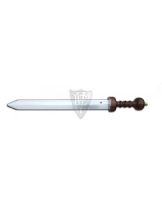 Épée romaine faite à la main type Gladius, poignée en bois