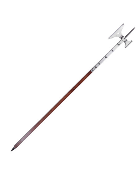 Hache à manche d'hast avec marteau,...