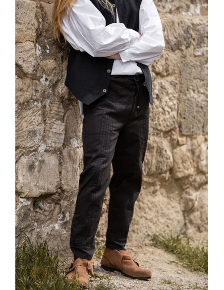 Pantalon médiéval coupe droite,...