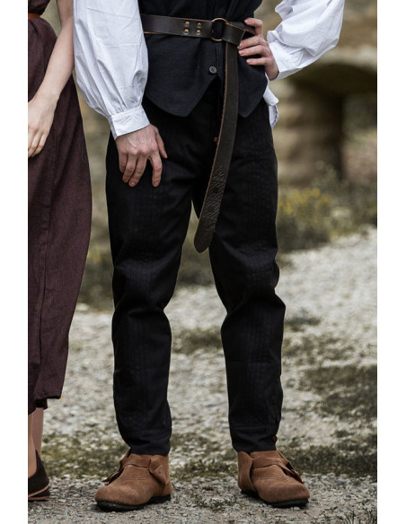 Pantalon médiéval coupe droite,...
