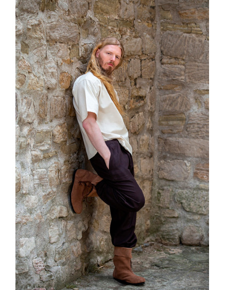 Chemise médiévale à manches courtes...