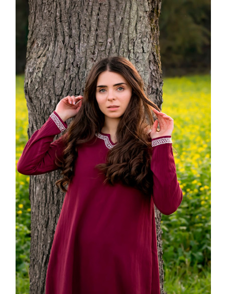 Robe longue viking modèle Brigida,...