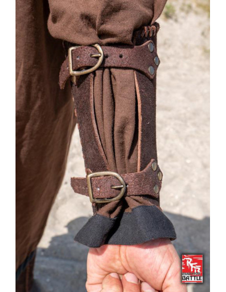 Brassards médiévaux de vétéran, en...