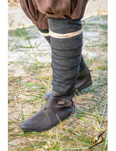 Winingas torsadées en laine avec motif Épine de Poisson,...