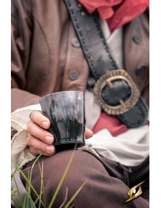 Tasse de marchand Antler, finition foncée