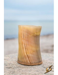 Coupe de l'aventurier en bois de cerf, finition transparente 2