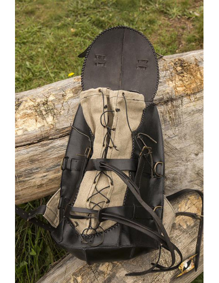 Sac à dos d'aventurier médiéval de...