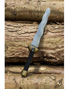 Poignard enflammé en latex pour GN